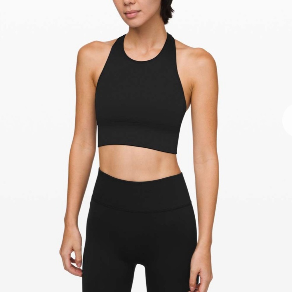 Black Women's Sports Bra
